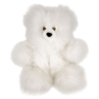 ALPAKA TEDDY BÄR WEISS Sale